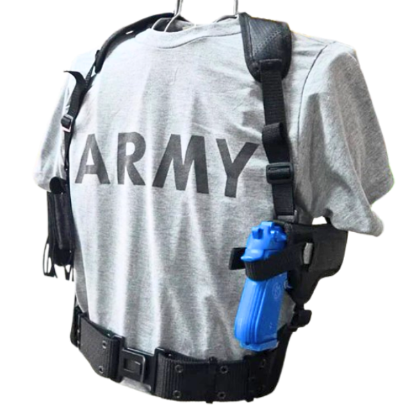 PISTOLERA SOBAQUERA HORIZONTAL PORTA CARGADOR